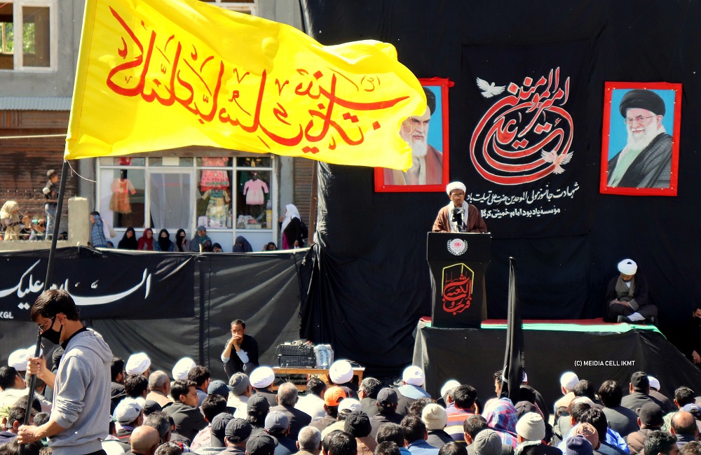 تصویری رپورٹ/ کرگل میں یوم شہادت امیر المومنین پر عزاداری
