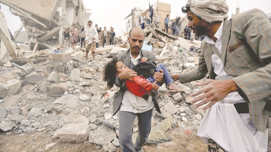 العدوان على اليمن يدخل عامه السادس بخسائر فادحة