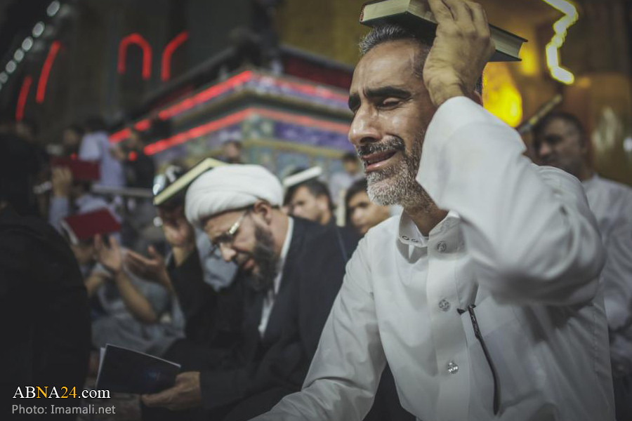 تصويري رپورٹ: نجف اشرف میں رمضان کی اکیسویں شب کی مناسبت سے عزاداری