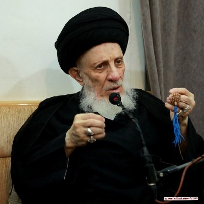 آية الله الحكيم يدعو الطلبة الشباب إلى الارتباط بالتراث الثقافي الديني وجذوره الأصيلة