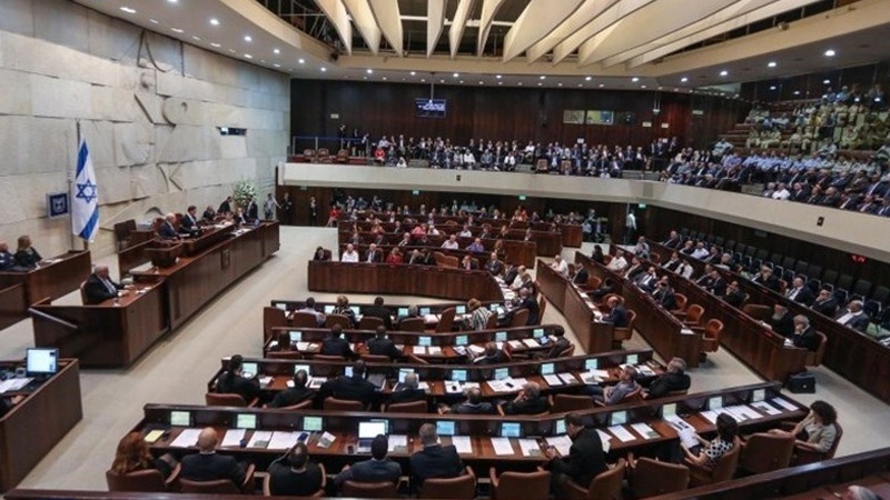 Принятие законопроекта о роспуске парламента сионистского режима