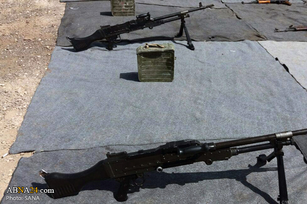 Syrian Forces find US, Western-made weapons left behind terrorists in Qunaitra (+Photos)