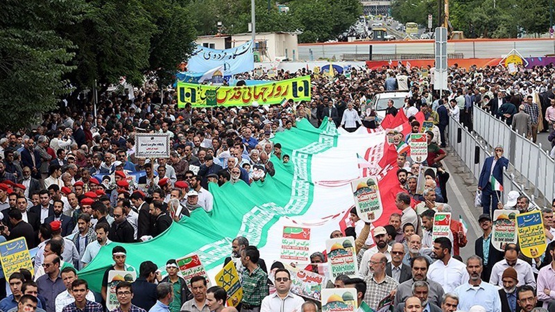 Media Asia Timur Merefleksi Pawai Akbar Hari Quds Sedunia di Iran