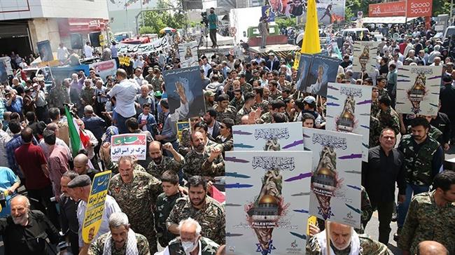 Durante el Día Internacional de Al-Quds de este año los manifestantes dijeron ‘No’ al acuerdo del siglo de Trump