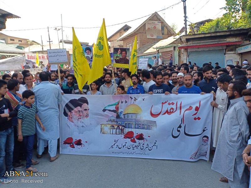 Int’l Quds Day rally held in Kashmir (+Photos)