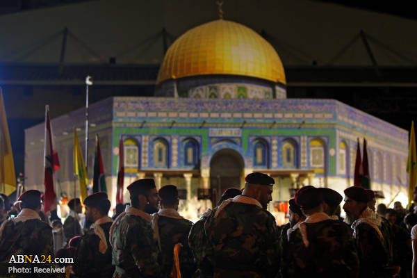 تقریر مصور/ موكب استعراضي لمقاتلي حزب الله اللبناني في يوم القدس العالمي