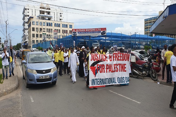 Rassemblement au Kenya en Journée internationale de Qods 
