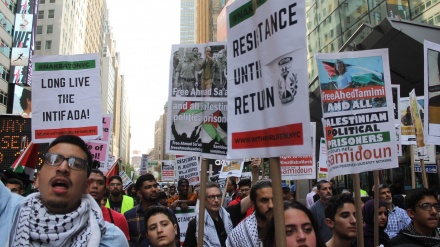 Ipinagdiriwang ng New Yorkers ang World Quds Day 