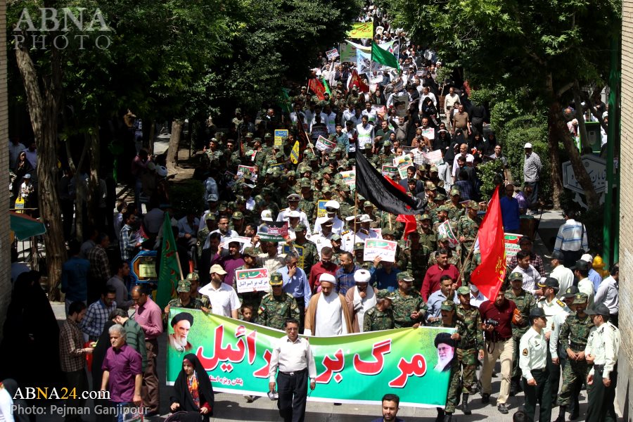 Demonstrasi Hari Quds Di Iran Penuh Semangat