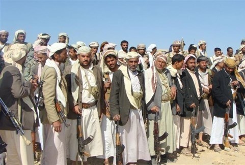 مسلحون قبليون يعترضون رتلا عسكريا سعوديا "شرق اليمن"