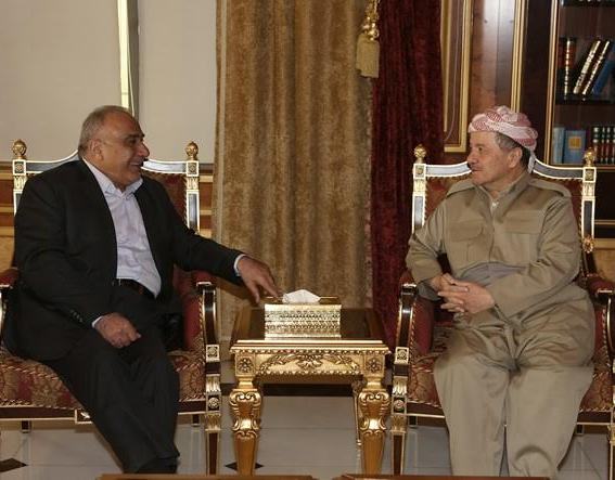 عبد المهدي يؤكد ان اقليم كردستان لم يسلم بغداد برميلاً واحداً من النفط