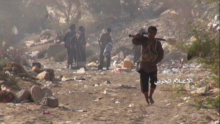تطهير جبهتي الصفحة والوجف في خب والشعف بالجوف بشكل كامل وقواتنا تصل اليتمة 