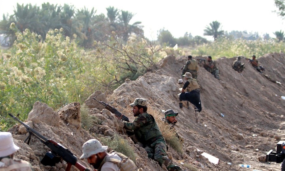الحشد الشعبي يصد تعرضا كبيرا لـ"داعش" على جرف النصر