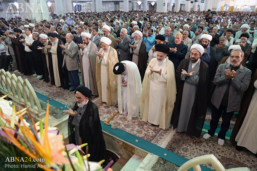 Photos: Eid al-Fitr prayers at Hazrat Masoumah (SA) Holy Shrine in Qom