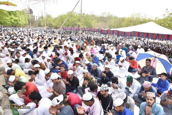 Aïd al-Fitr prières à Hyderabad, Inde