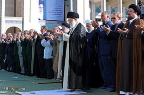 Tahran'daki Bayram Namazı'ndan kareler/Foto