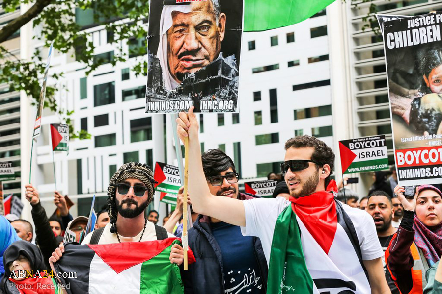 تقریر مصور/ مسيرات يوم القدس العالمي في العاصمة البريطانية