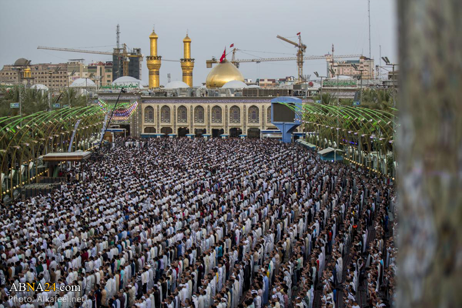 Photos: Eid al-Fitr prayers in Karbala, Iraq