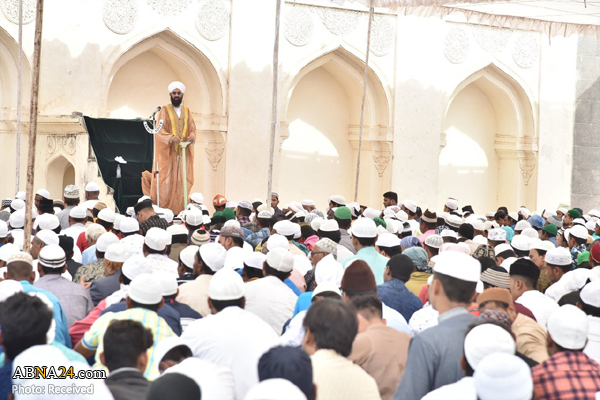 Photos: Eid al-Fitr prayers in Hyderabad, India
