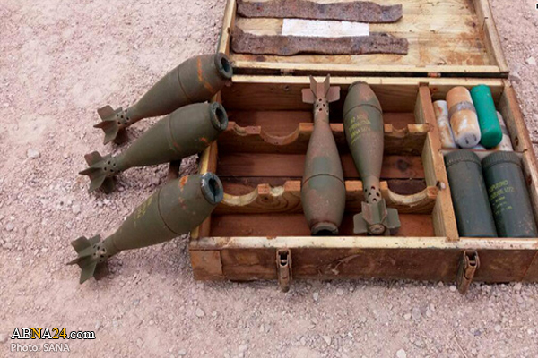 Syrian forces find weapon cache left behind terrorists in Quneitra (+Photos)