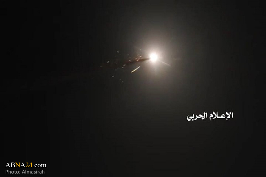 Video of moment of dropping US fighter drone in Hodeidah