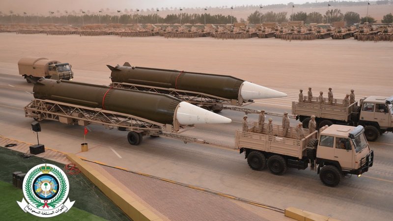 Intel AS: Saudi Kembangkan Rudalnya Dibantu Cina