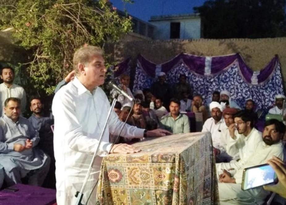وفاقی وزیر خارجہ مخدوم شاہ محمود قریشی: ہم بھا گنے والے نہیں ! 
