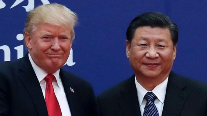 中美两国总统在日本举行会晤