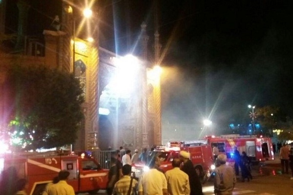 Qom: domato incendio a mausoleo di Hazrat Fatima Masumeh (AS)
