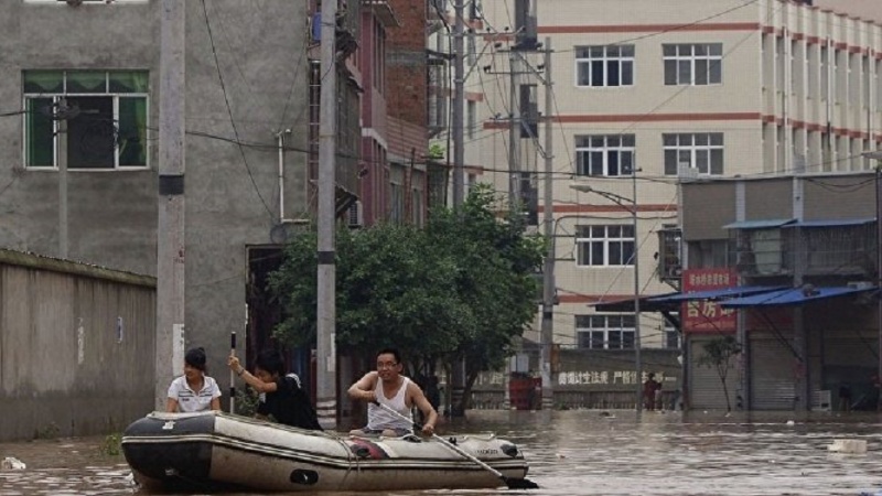 中国南方水灾致至少5人遇难 转移安置8300多人
