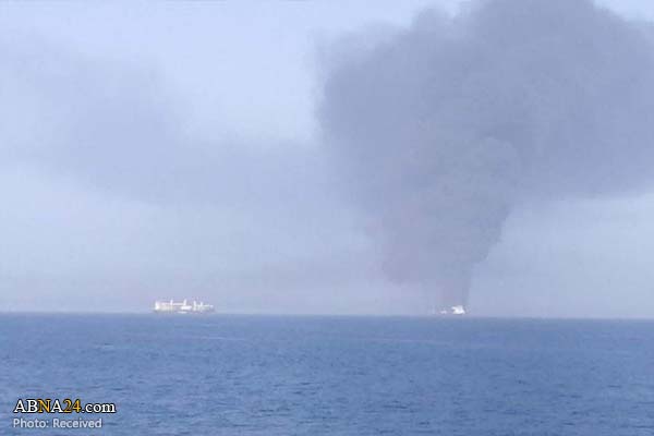 Explosions hit two large oil tankers in Sea of Oman