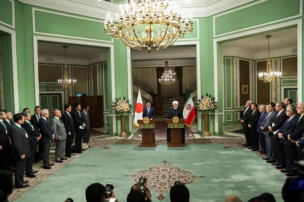 Ganawar Shugaba Rauhani Da Firayi Ministan Japan