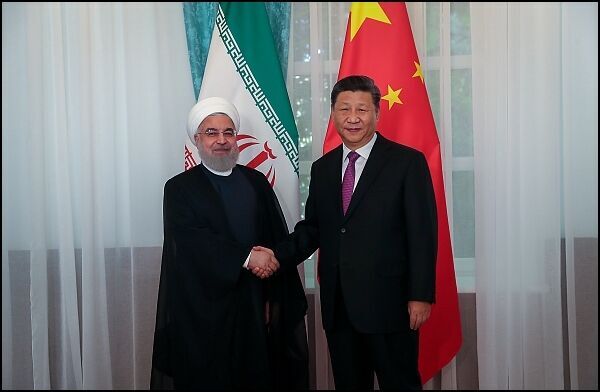 Rouhani traf sich mit dem Vorsitzenden der Volksrepublik China in Bischkek