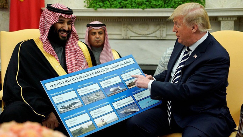 Haltlose Behauptungen Washingtons für Waffenverkauf an Saudi-Arabien