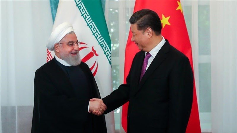 伊朗总统鲁哈尼 会见习近平