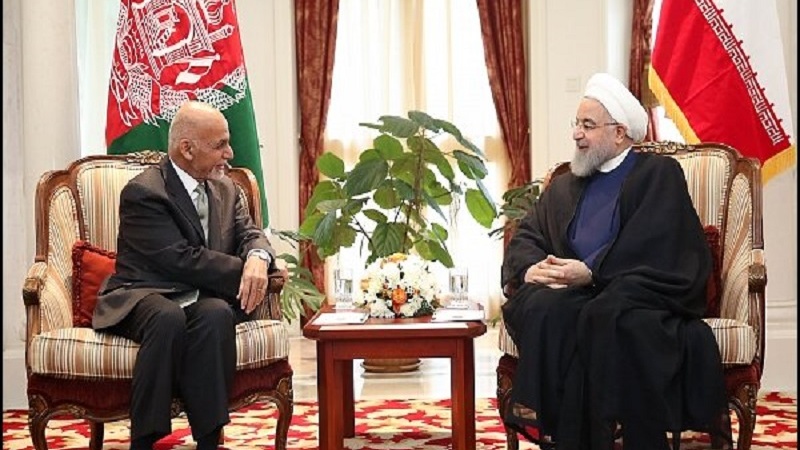 خطے میں ایران کی اہم پوزیشن پرافغانستان کے صدراشرف غنی کی تاکید