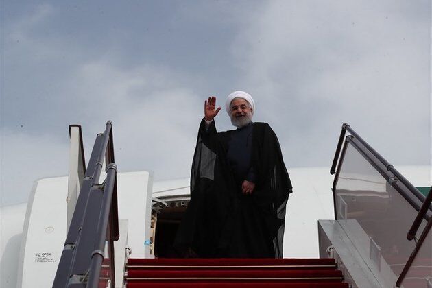 SCO-Gipfel: Präsident Rouhani in Bischkek gelandet