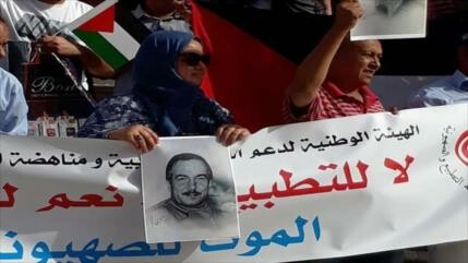 Les Tunisiens protestent contre la normalisation des relations avec Israël
