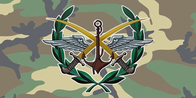 Source militaire : Explosion d’un dépôt de munitions de l’armée à l’ouest de Damas