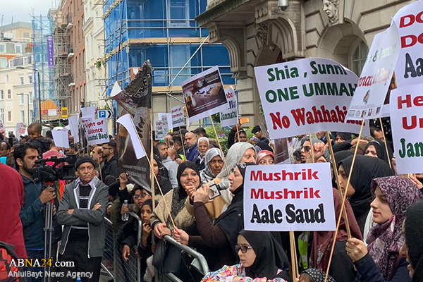 L'organisation 'Labaik Ya Zahra' à Londres proteste contre la démolition de Jannat al-Baqi