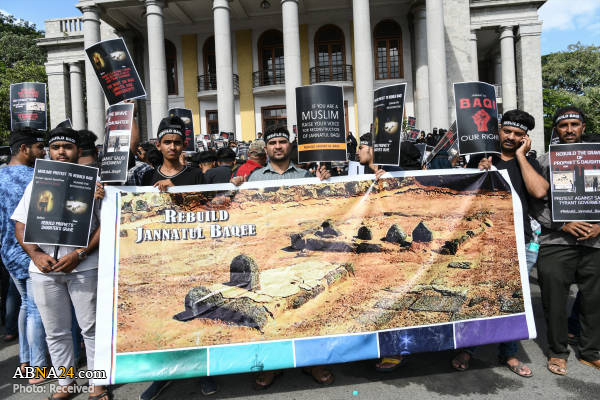 Photos: Shia community protest against demolition of Jannat al-Baqi in Bengaluru, India