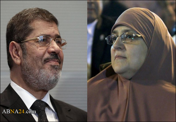 اول تعليق لزوجة "محمد مرسي" على وفاة زوجها + (صورة)