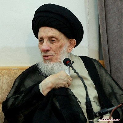آية الله الحكيم يدعو الشباب للاهتمام بثقافتهم الأصيلة لمنفعة بلدهم ومجتمعهم