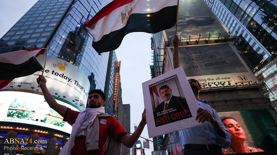 Berita Bergambar: Warga Mesir Di New York Turun Ke Jalan Raya Selepas Kematian Morsi