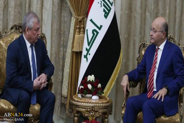 Iraqi President underlines necessity of solving crisis in Syria politically