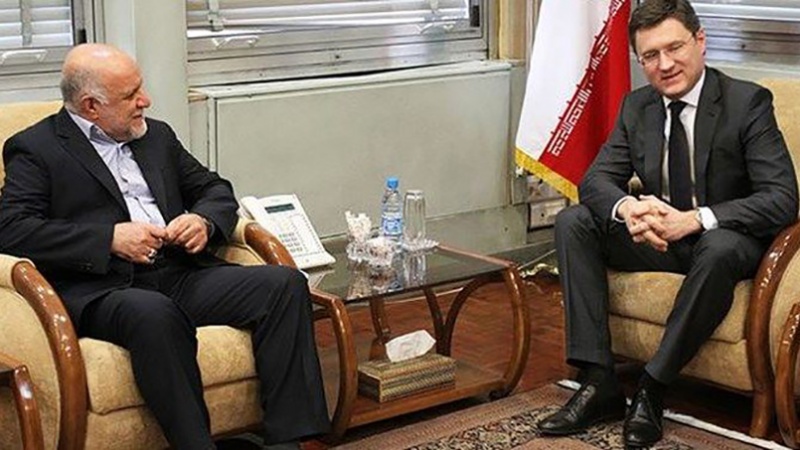 イラン石油相が、ロシアエネルギー相と会談