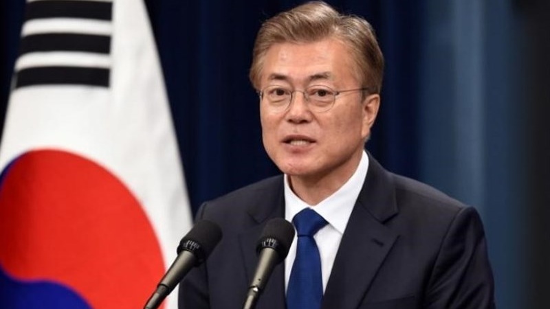 韓国大統領が、北朝鮮との協議継続を強調