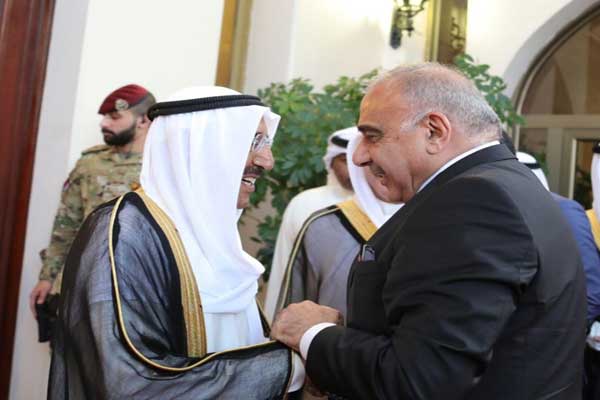 زيارة تاريخية لأمير الكويت إلى العراق 