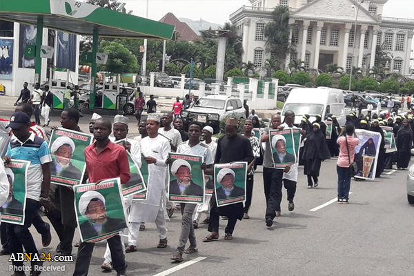 Manifestations au Nigeria demandant la libération de Cheikh Zakzaky