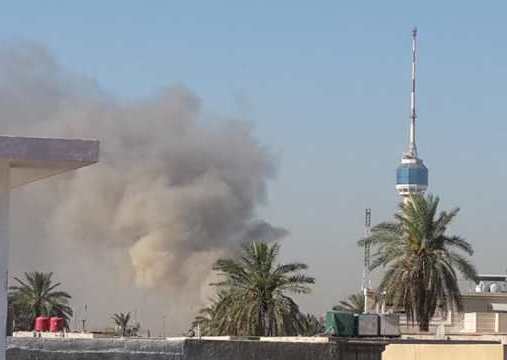 العراق: حريق كبير في "دائرة احوال المنصور" ببغداد